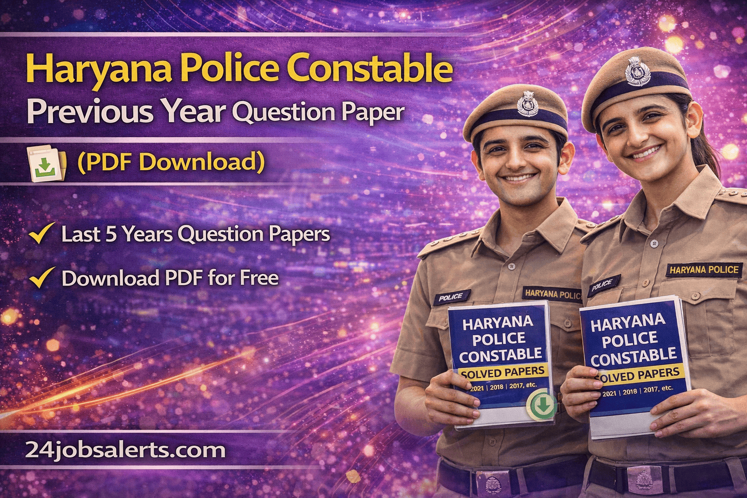 Haryana Police Constable Previous Year Question Paper